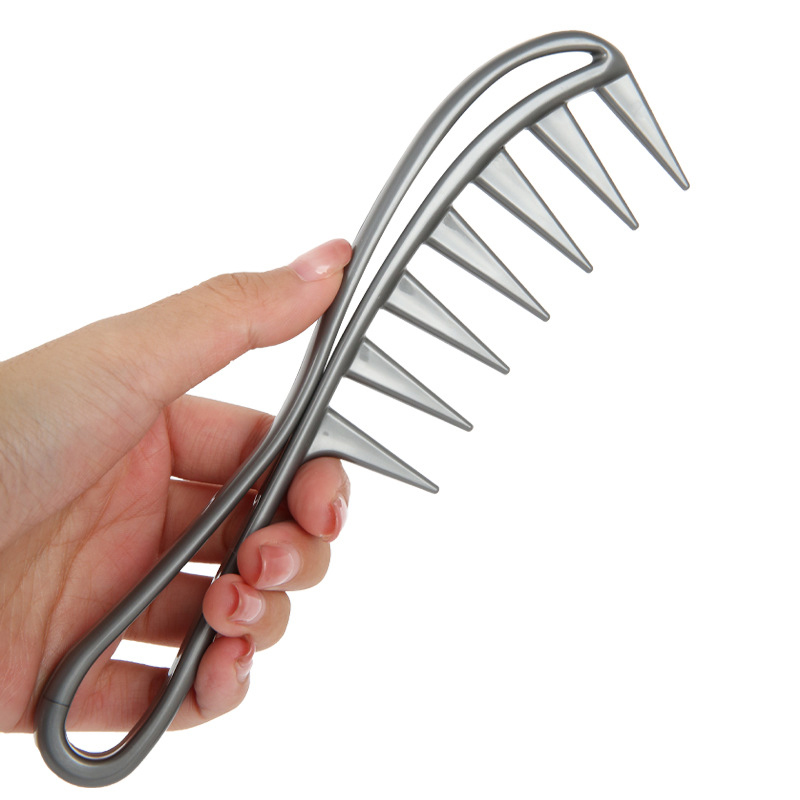Wide Tooth Shark Plastic Comb Curly Hair Salon Hairdressing Comb Massage For Hair Styling Tool for Curl Hair Wide Tooth Shark Plastic Comb Curly Hair Salon Hairdressing Comb Massage For Hair Styling Tool for Curl Hair