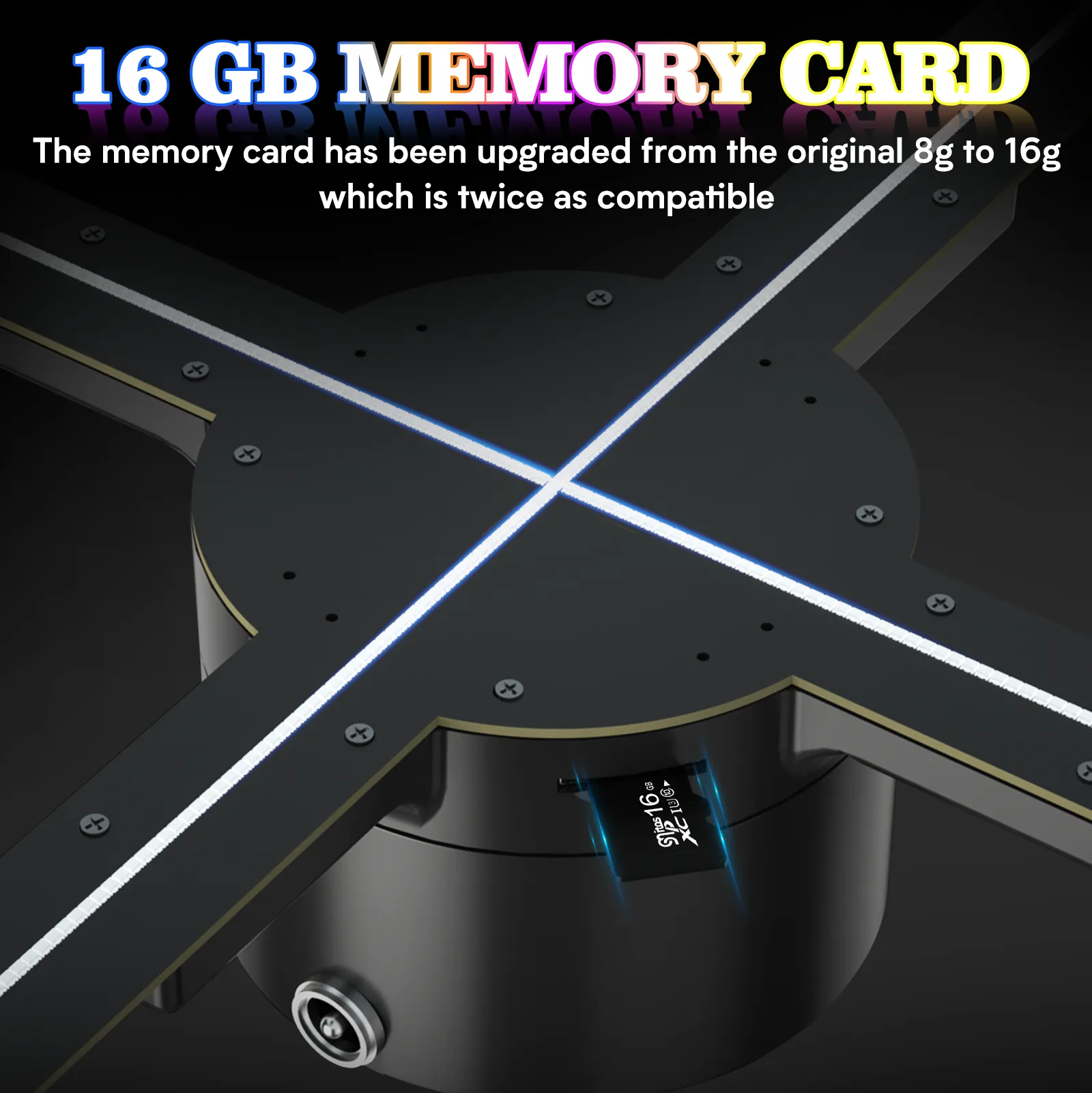 Wifi Holographic Fan 3D Advertising Machine 576 LED Sign Neon Smart HD Player Support Video Picture Logo Holographic Wifi Holographic Fan 3D Advertising Machine 576 LED Sign Neon Smart HD Player Support Video Picture Logo Holographic