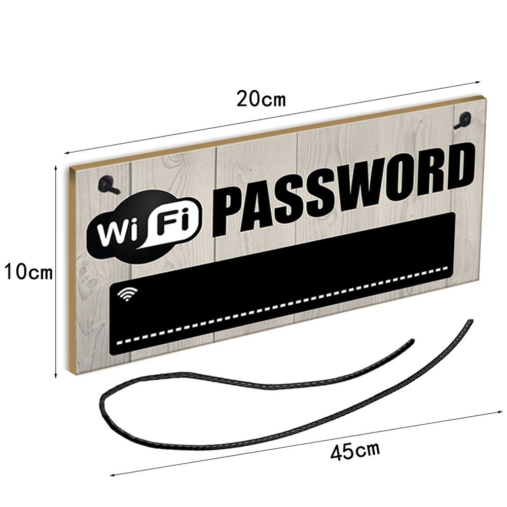 Wifi Password Signage Wooden Board Wifi Password Signage Wooden Board