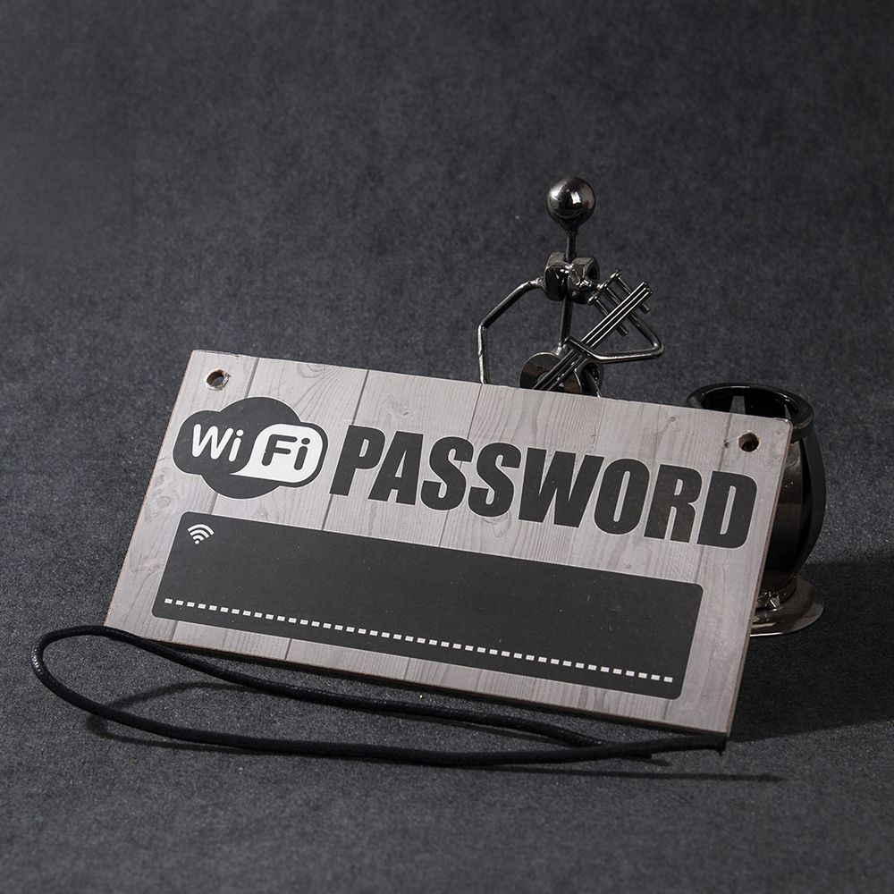 Wifi Password Signage Wooden Board Wifi Password Signage Wooden Board