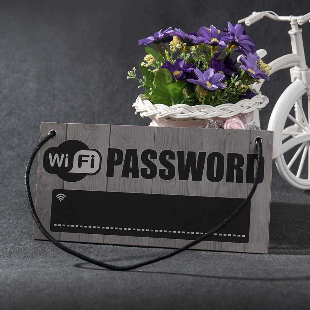 Wifi Password Signage Wooden Board Wifi Password Signage Wooden Board