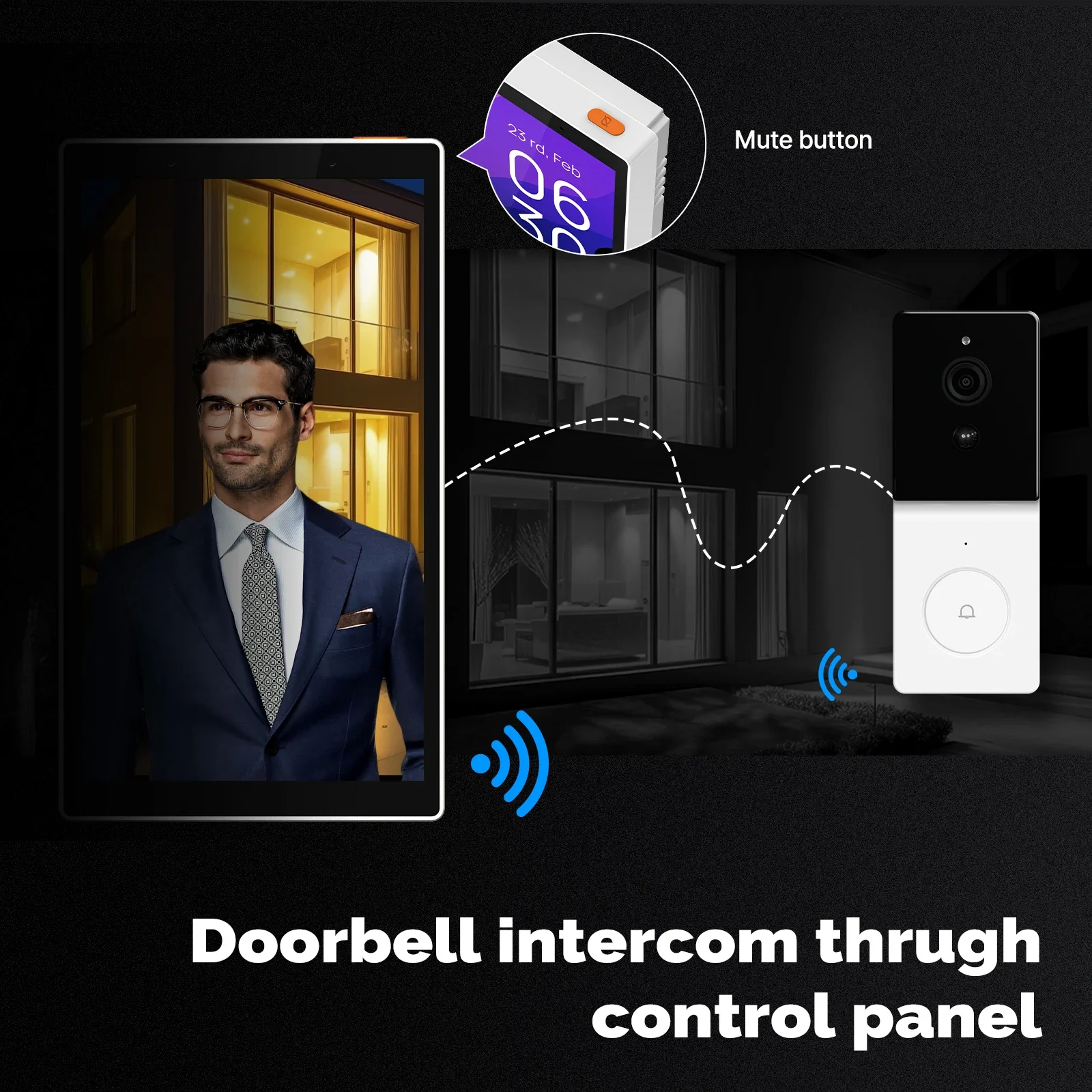 Wifi Smart 5-inch Touch Screen US Center Control Panel Voice Control Alexa And ZigBee Gateway Built-in Scene Control Wifi Smart 5-inch Touch Screen US Center Control Panel Voice Control Alexa And ZigBee Gateway Built-in Scene Control
