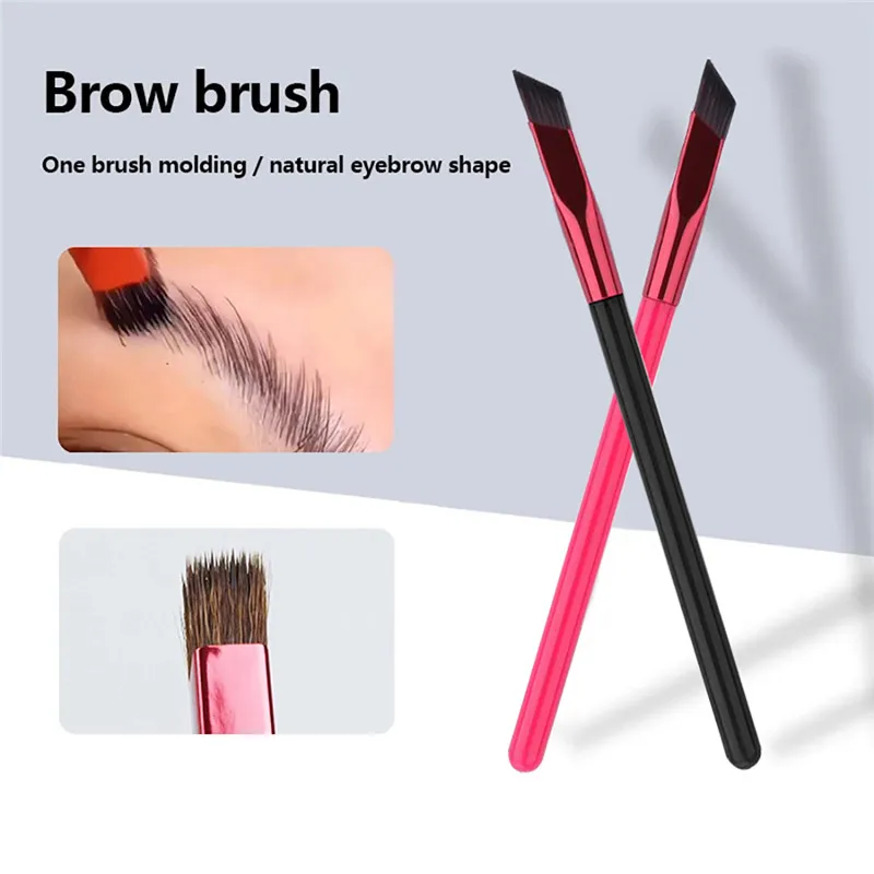 Wild Eyebrow Brush Multifunction Simulated Eyebrow Makeup Brushes Contour Eyeshadow Concealer Square Make Up Brushes