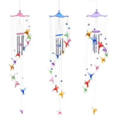 Wind Chimes Hanging Hummingbirds