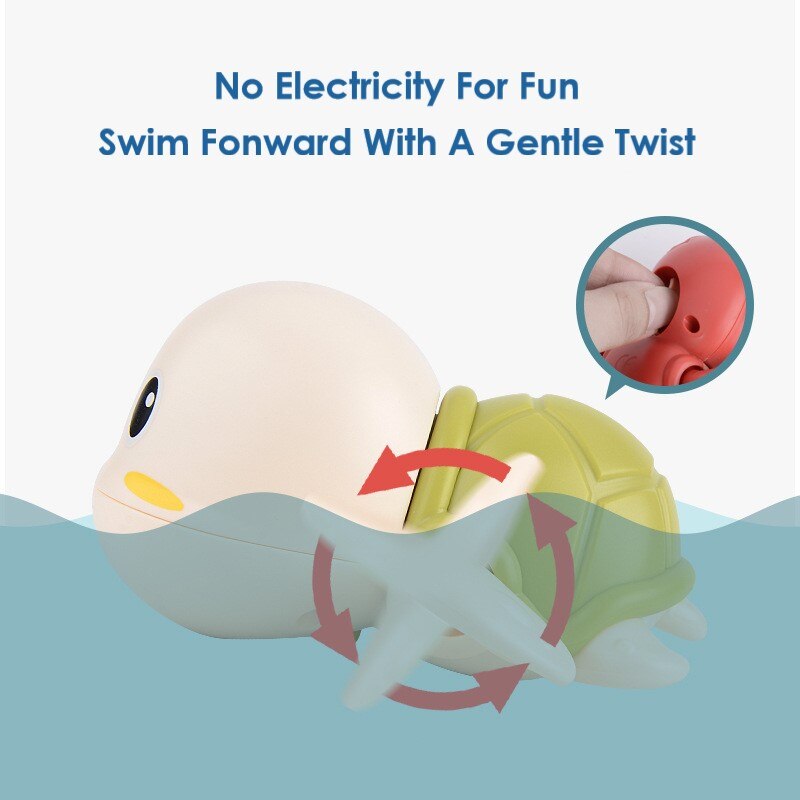 Wind Up Bath Toy Turtle Toy