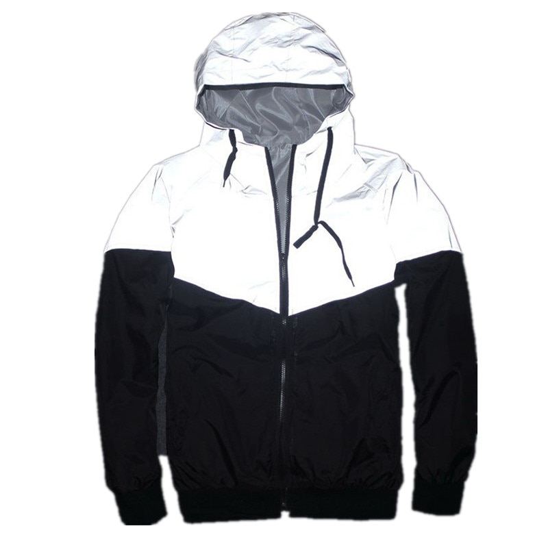Windbreaker Jacket Reflective Coat Windbreaker Jacket Reflective Coat