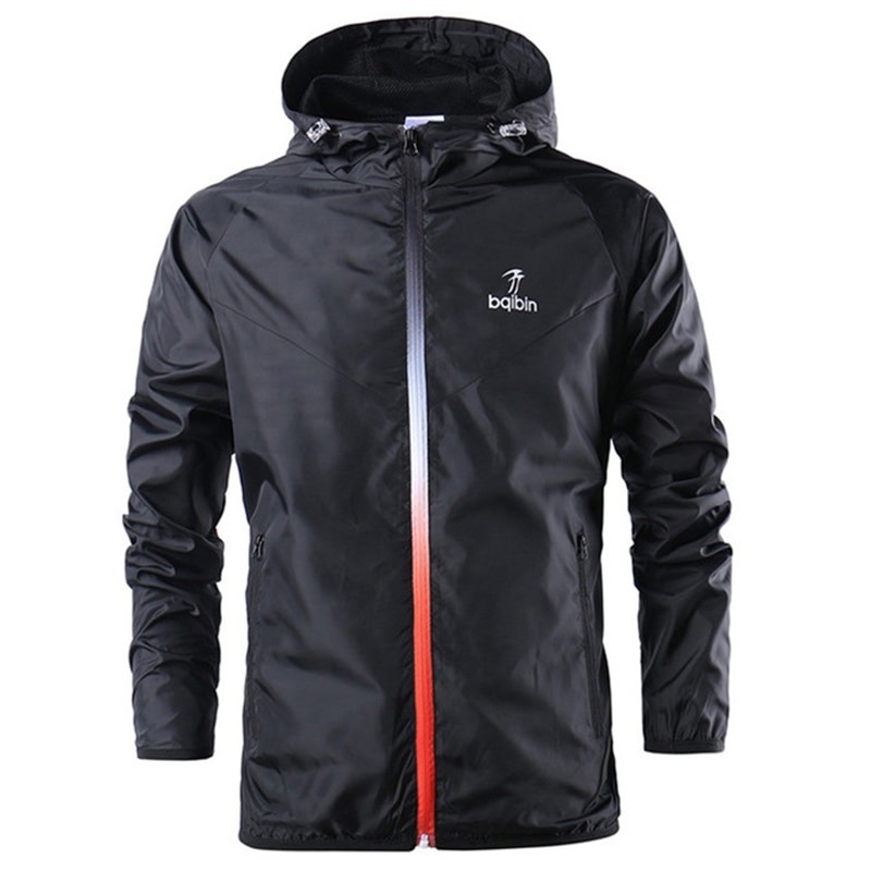 Windbreaker Men Hooded Outdoor Jacket Windbreaker Men Hooded Outdoor Jacket