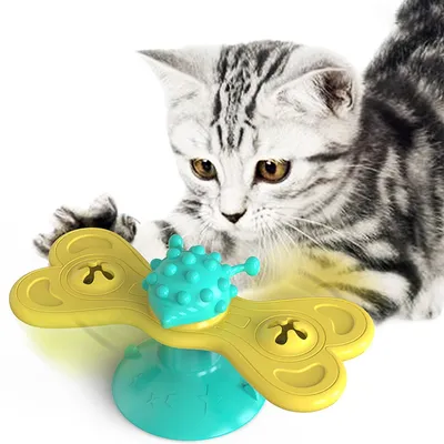 Windmill Cat Toy Multi-Functional Toy Windmill Cat Toy Multi-Functional Toy
