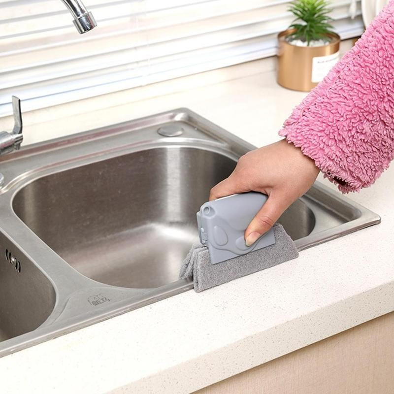 Window Groove Cleaning Cloth Kitchen Slot Cleaner Brush Tool