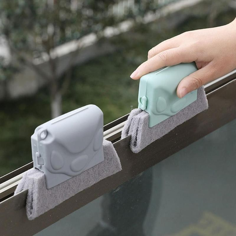 Window Groove Cleaning Cloth Kitchen Slot Cleaner Brush Tool