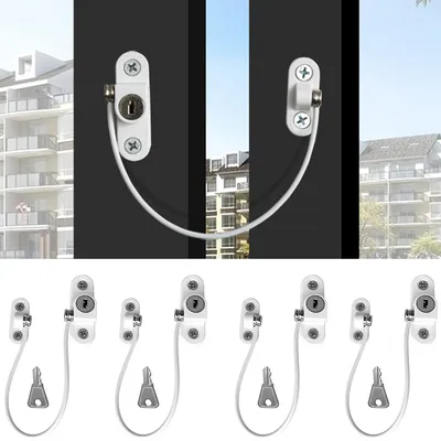 Window Locks Child Security Protection (4 pieces) Window Locks Child Security Protection (4 pieces)