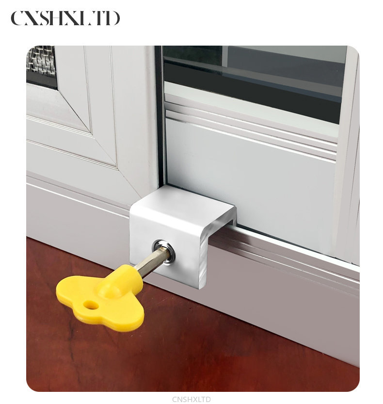 Window Security Key Lock Sliding Doors Windows Restrictor Child Safety Anti-theft Door Stopper Household Improvement Window Security Key Lock Sliding Doors Windows Restrictor Child Safety Anti-theft Door Stopper Household Improvement