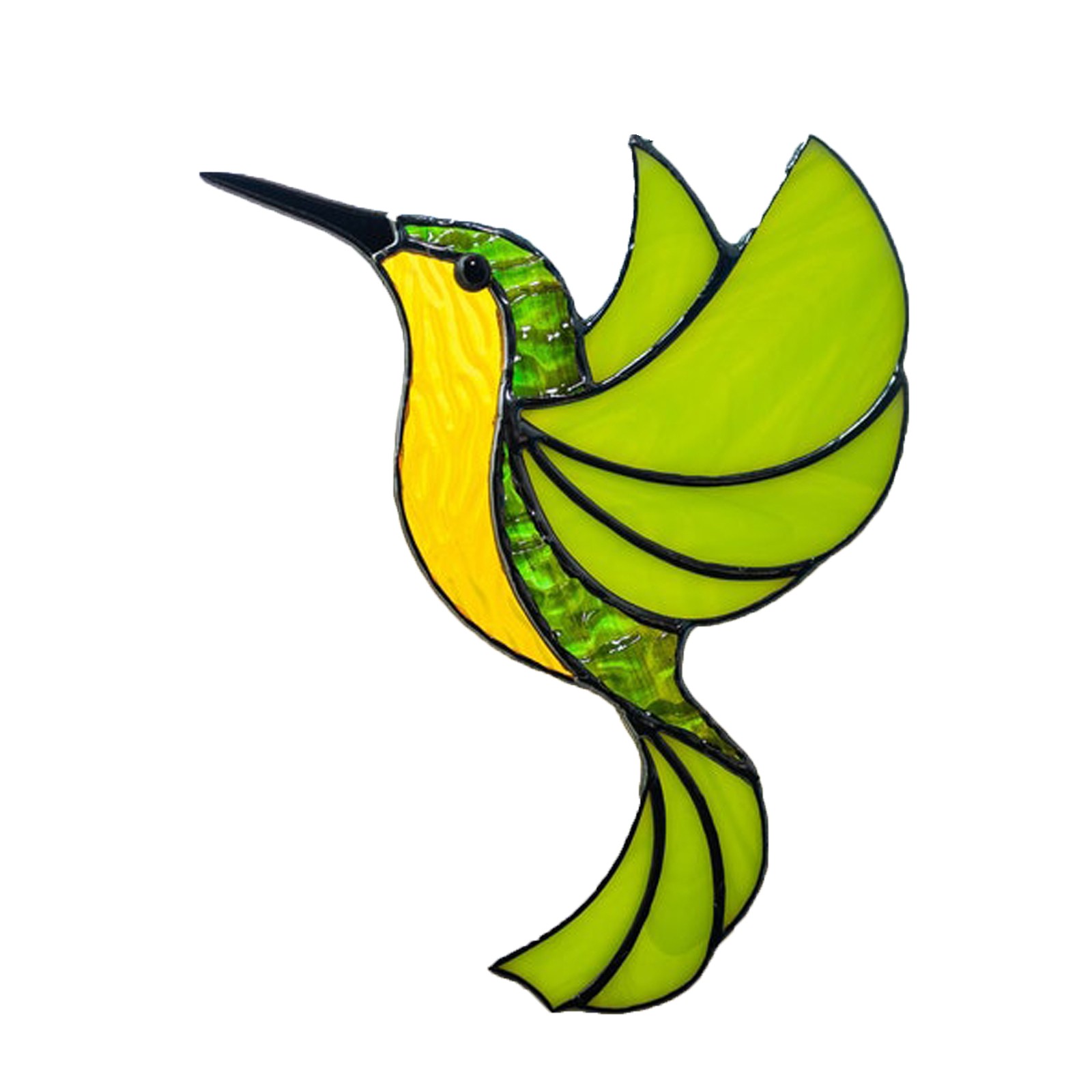 Window Stained Glass Hummingbird Suncatcher Window Stained Glass Hummingbird Suncatcher