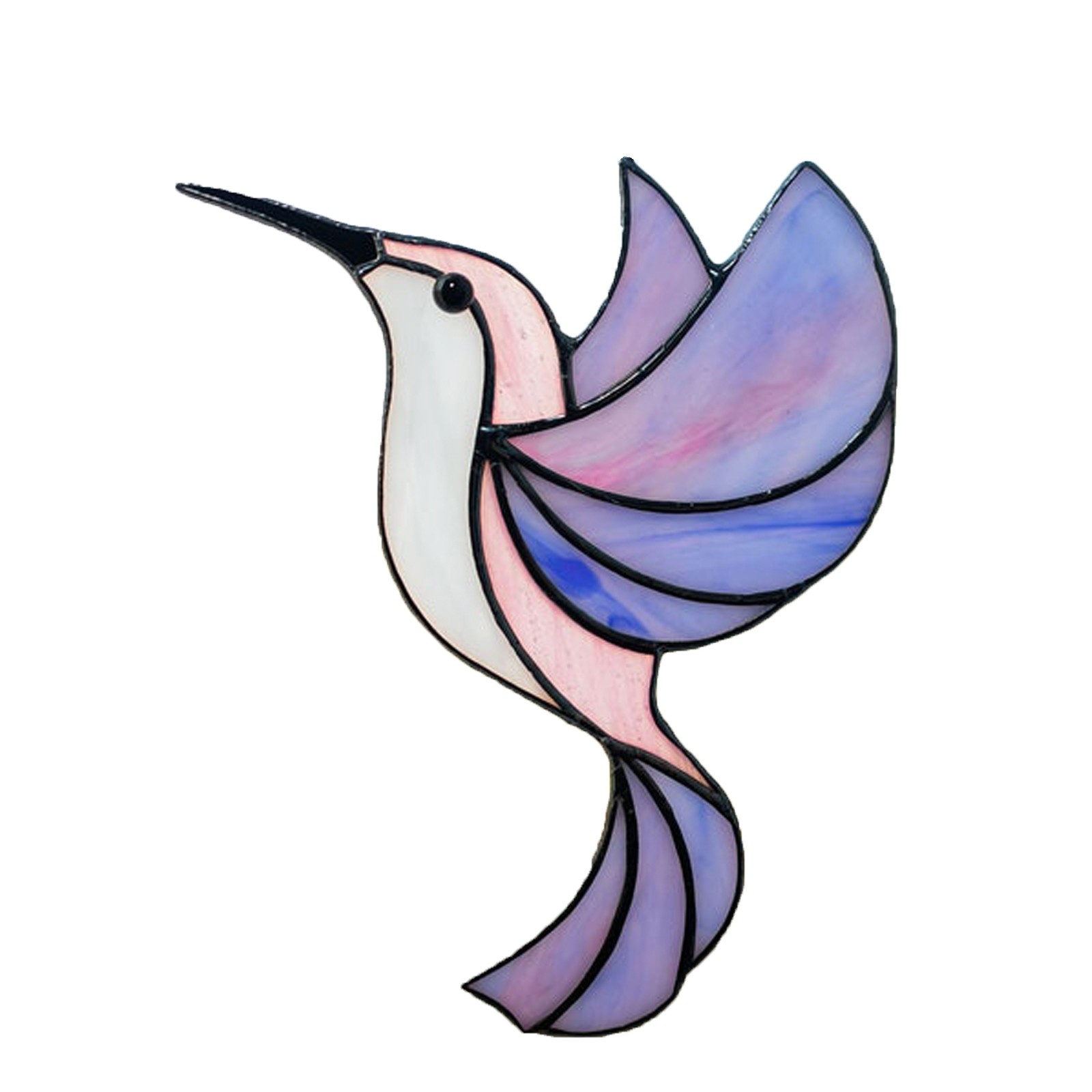 Window Stained Glass Hummingbird Suncatcher Window Stained Glass Hummingbird Suncatcher