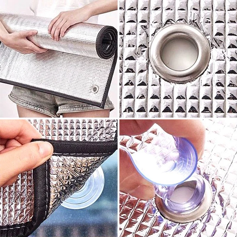 Window Sun Shade Film Home Sunshade Protector Pad Aluminum Foil Anti-UV Insulation Film Window Privacy Film Sunshade Window Sun Shade Film Home Sunshade Protector Pad Aluminum Foil Anti-UV Insulation Film Window Privacy Film Sunshade