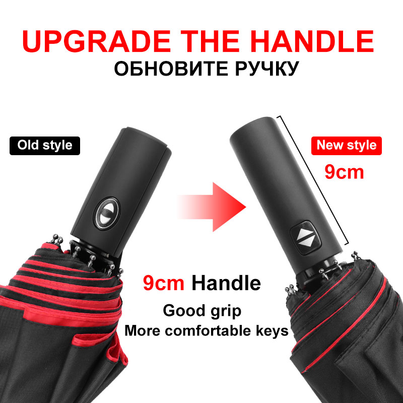 Windproof Double Automatic Folding Umbrella Female Male Ten Bone Car Luxury Large Business Umbrellas Windproof Double Automatic Folding Umbrella Female Male Ten Bone Car Luxury Large Business Umbrellas