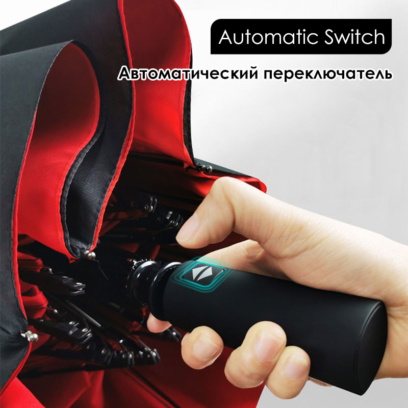 Windproof Double Automatic Folding Umbrella Female Male Ten Bone Car Luxury Large Business Umbrellas Windproof Double Automatic Folding Umbrella Female Male Ten Bone Car Luxury Large Business Umbrellas