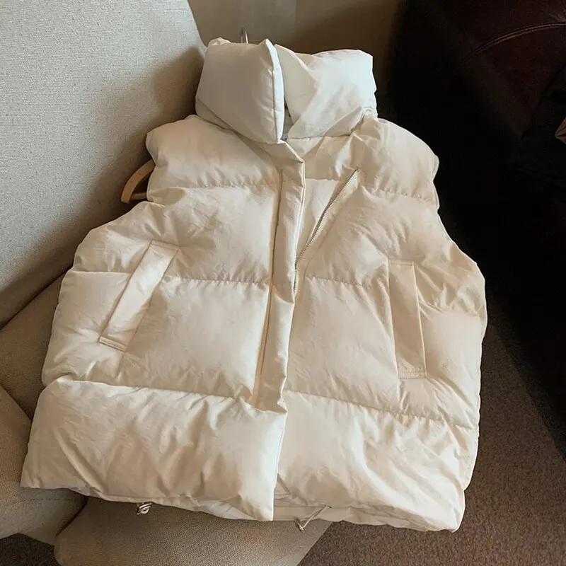 Windproof Winter Women's Puffer Vest Windproof Winter Women's Puffer Vest
