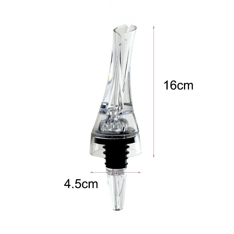 Wine Aerator Pourer Premium Aerating Pourer Red Wine Decanter Cap Spout Stopper Bottle Mouth Dispenser Decanter Spout
