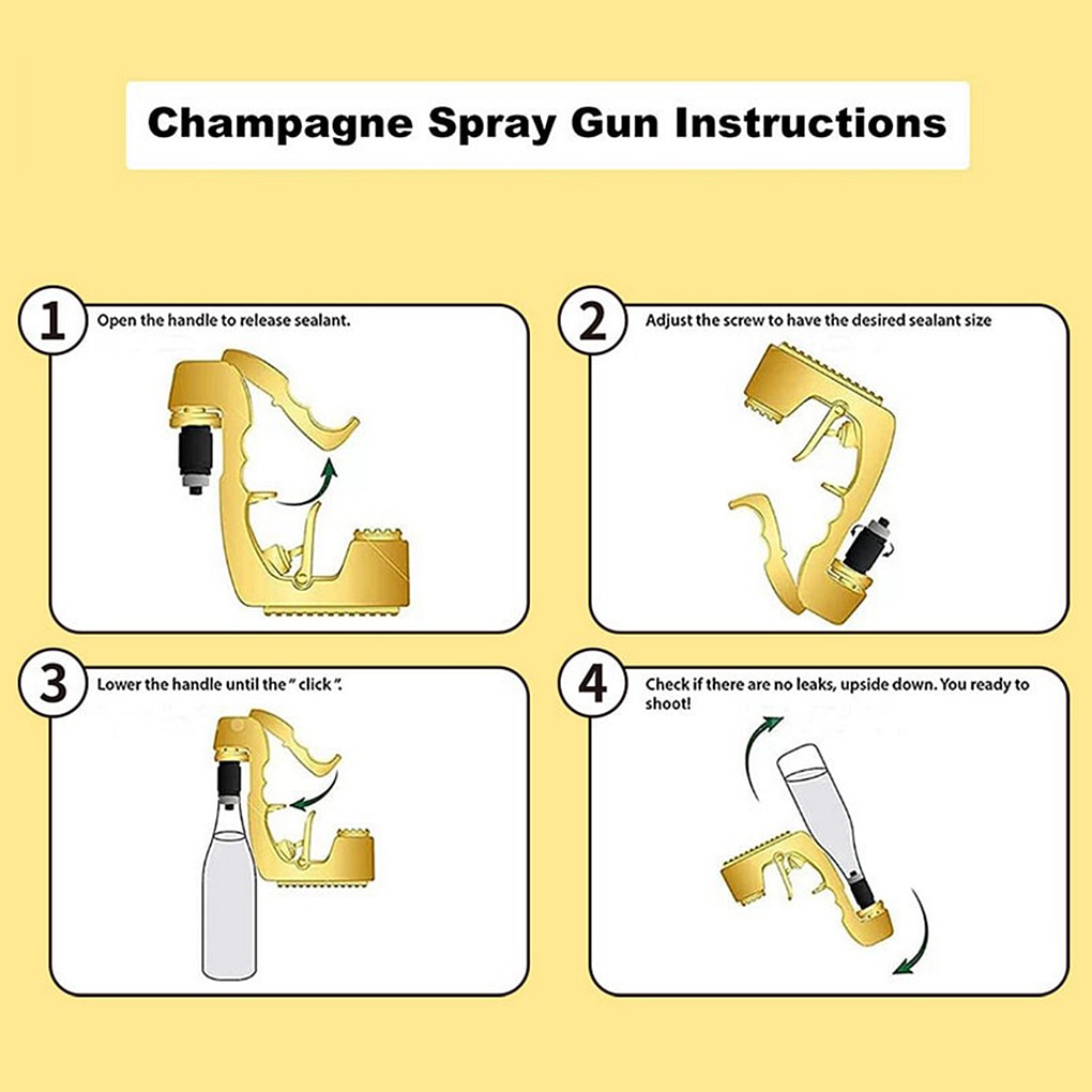Wine and Champagne Gun Sprayer Wine and Champagne Gun Sprayer