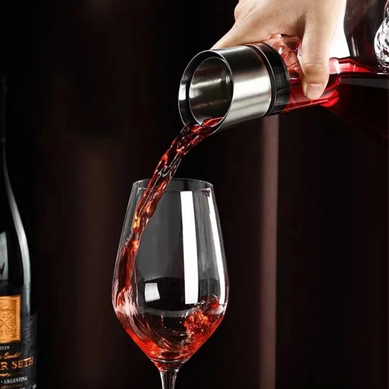 Wine Decanter 1.5L Decanter Wine Creative Transparent Iceberg Design Lead-Free Crystal Glass Wine Accessories Barware Wine Decanter 1.5L Decanter Wine Creative Transparent Iceberg Design Lead-Free Crystal Glass Wine Accessories Barware