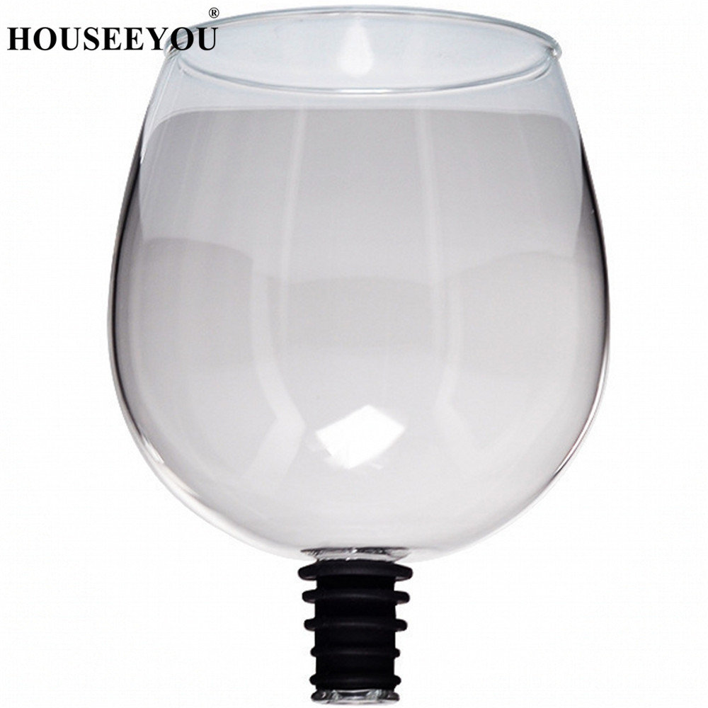 Wine Glass Bottle Top Elegant Cup