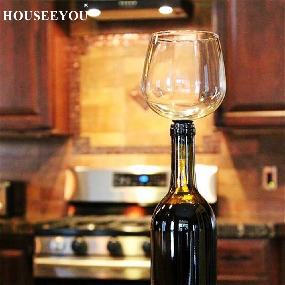Wine Glass Bottle Top Elegant Cup
