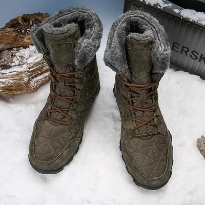 Winter Boots For Men Outdoor Hiking Shoes Winter Boots For Men Outdoor Hiking Shoes