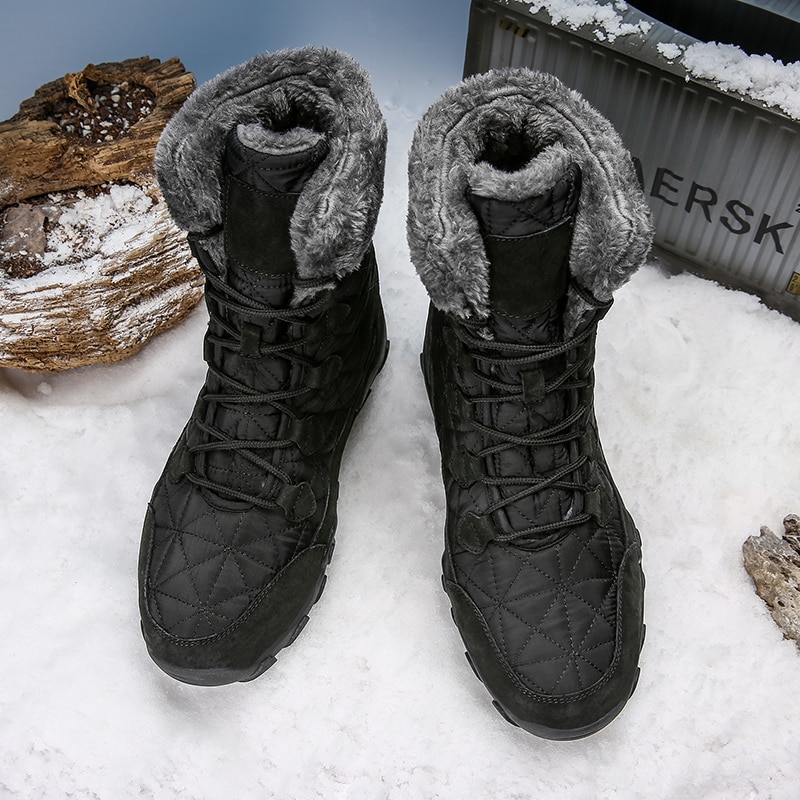 Winter Boots For Men Outdoor Hiking Shoes Winter Boots For Men Outdoor Hiking Shoes