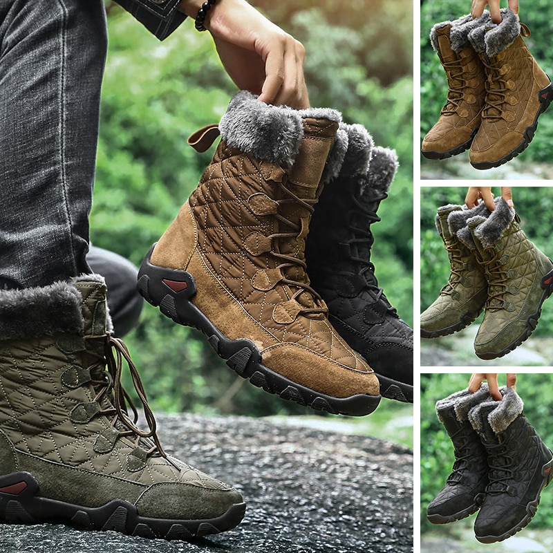 Winter Boots For Men Outdoor Hiking Shoes Winter Boots For Men Outdoor Hiking Shoes