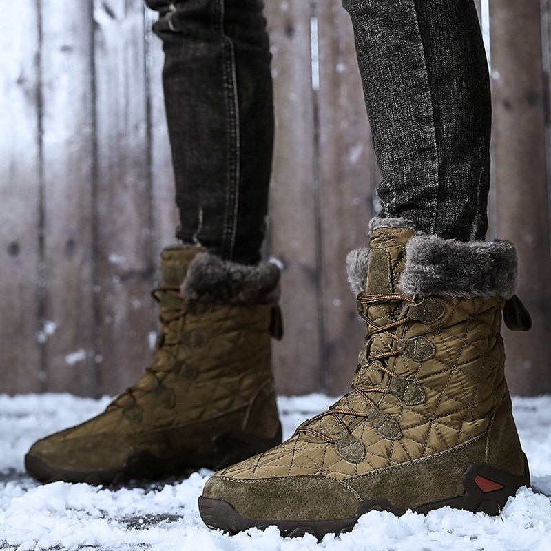 Winter Boots For Men Outdoor Hiking Shoes Winter Boots For Men Outdoor Hiking Shoes