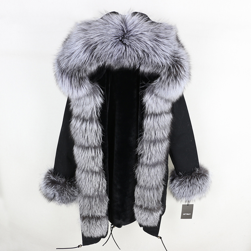 Winter Fur Coat Ladies Parka With Hood Winter Fur Coat Ladies Parka With Hood