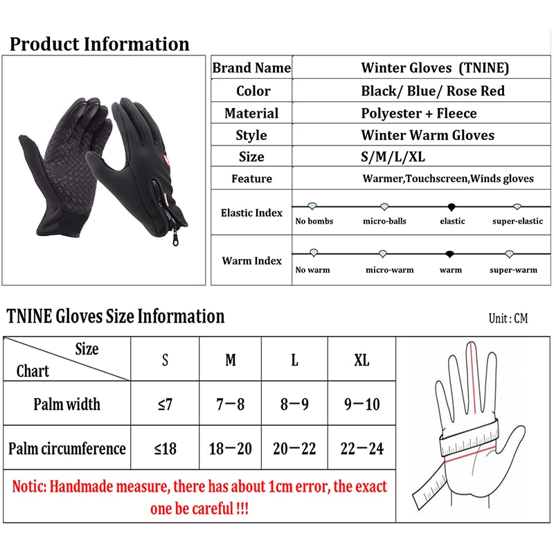 Winter Gloves Waterproof and Warm Winter Gloves Waterproof and Warm