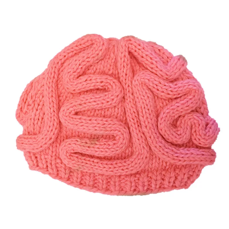 Winter Hat Cool Cerebrum Beanie Hand Knitted Personality Brain Crochet Hat Cap Winter Hat Cool Cerebrum Beanie Hand Knitted Personality Brain Crochet Hat Cap