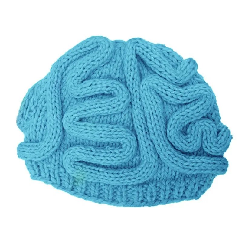 Winter Hat Cool Cerebrum Beanie Hand Knitted Personality Brain Crochet Hat Cap Winter Hat Cool Cerebrum Beanie Hand Knitted Personality Brain Crochet Hat Cap