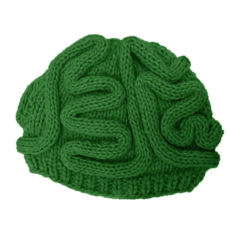Winter Hat Cool Cerebrum Beanie Hand Knitted Personality Brain Crochet Hat Cap Winter Hat Cool Cerebrum Beanie Hand Knitted Personality Brain Crochet Hat Cap