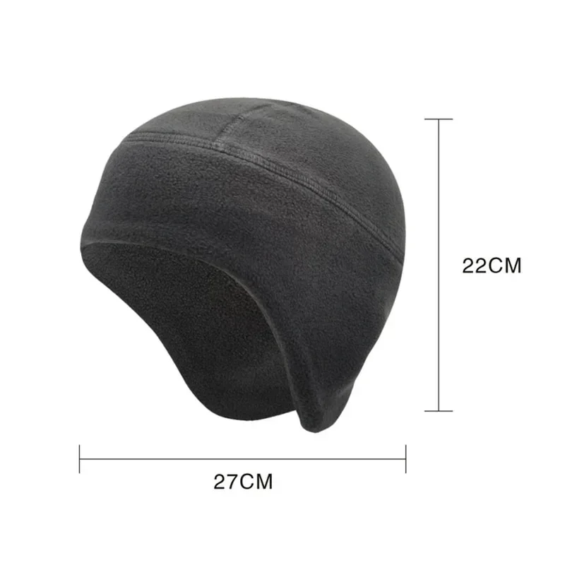 Winter Hat Thermal Running Sports Hats Soft Stretch Fitness Warm Ear Cover Snowboard Hiking Cycling Ski Windproof Cap