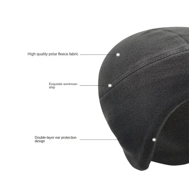 Winter Hat Thermal Running Sports Hats Soft Stretch Fitness Warm Ear Cover Snowboard Hiking Cycling Ski Windproof Cap