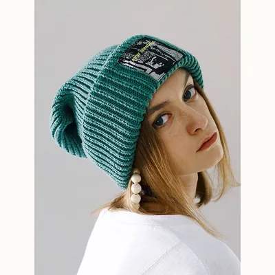 Winter Knitted Unisex Beanie Hat