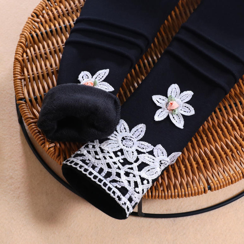 Winter Leggings For Girls Cotton Fabric Winter Leggings For Girls Cotton Fabric