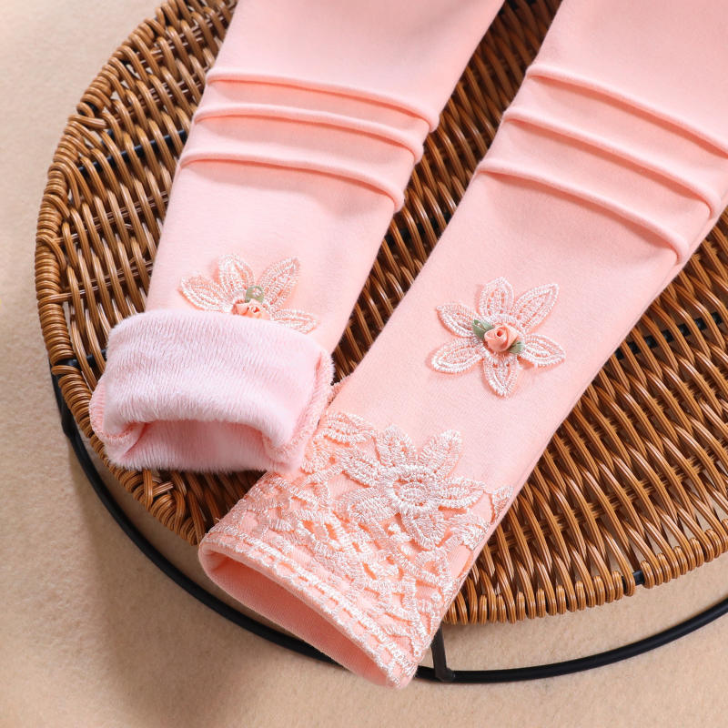 Winter Leggings For Girls Cotton Fabric Winter Leggings For Girls Cotton Fabric