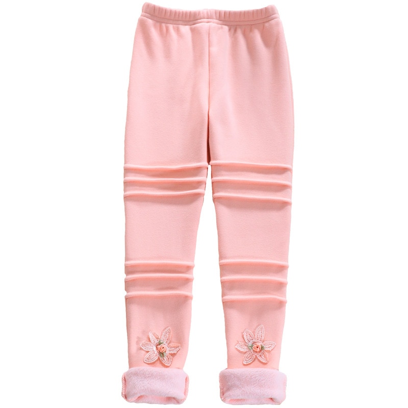 Winter Leggings For Girls Cotton Fabric Winter Leggings For Girls Cotton Fabric