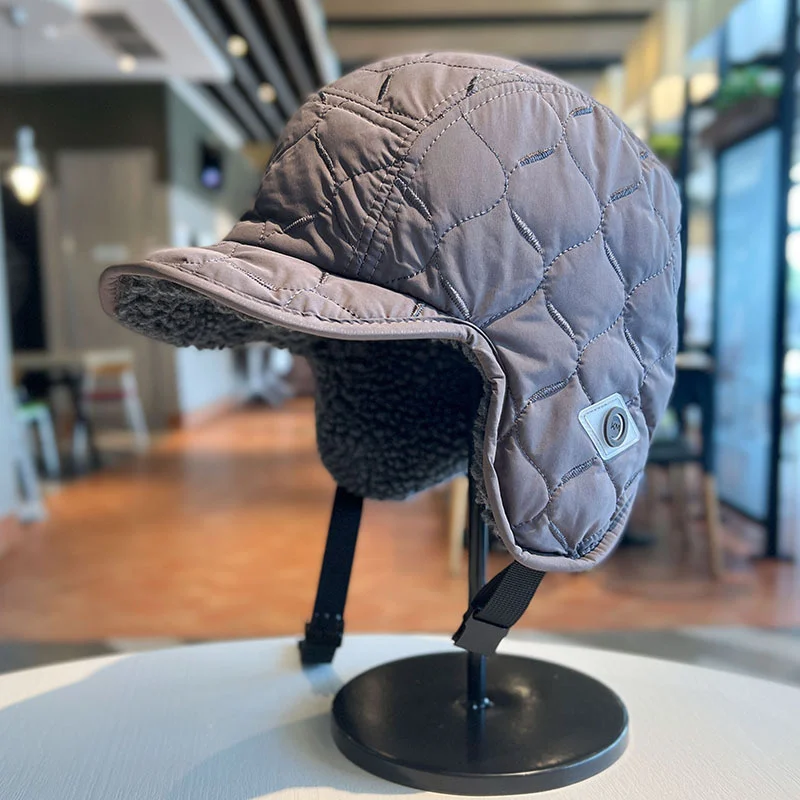Winter Men Women Trapper Aviator Trooper Earflap Warm Waterproof Ski Down Hat Bomber Cap Ear Protectors Hats Reversible Winter Men Women Trapper Aviator Trooper Earflap Warm Waterproof Ski Down Hat Bomber Cap Ear Protectors Hats Reversible
