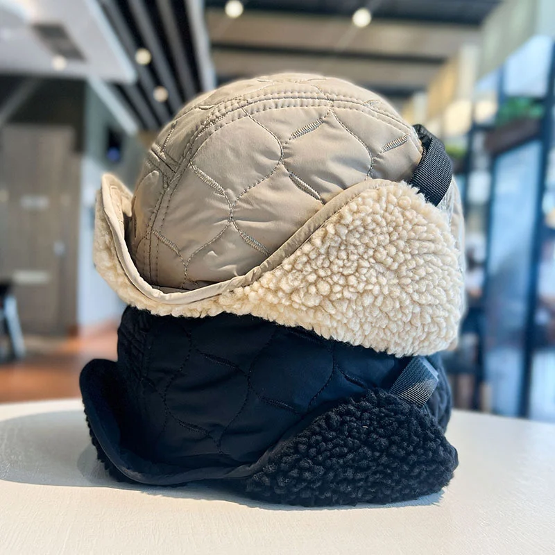 Winter Men Women Trapper Aviator Trooper Earflap Warm Waterproof Ski Down Hat Bomber Cap Ear Protectors Hats Reversible Winter Men Women Trapper Aviator Trooper Earflap Warm Waterproof Ski Down Hat Bomber Cap Ear Protectors Hats Reversible