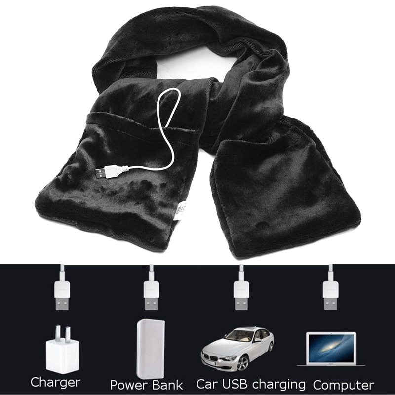 Winter Scarf USB Powered Warmer Winter Scarf USB Powered Warmer
