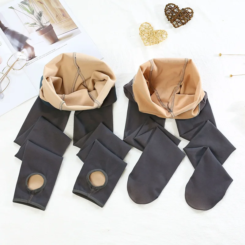 Winter Sexy Ladies Tights Fashion Warm High Elastic Solid Color Pantyhose Stretchy Soft Long Stockings For Women Winter Sexy Ladies Tights Fashion Warm High Elastic Solid Color Pantyhose Stretchy Soft Long Stockings For Women