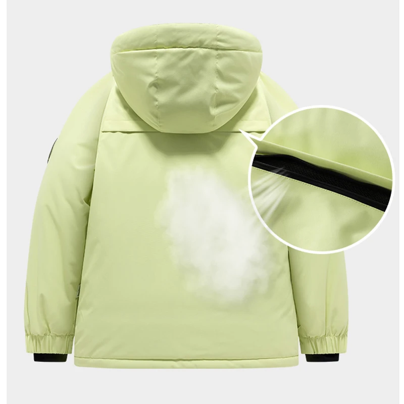 Winter Ski Children's Ski coat and pants 2pieces set Warm Waterproof Boys Girls Outdoor Skiing Snowboarding Winter Ski