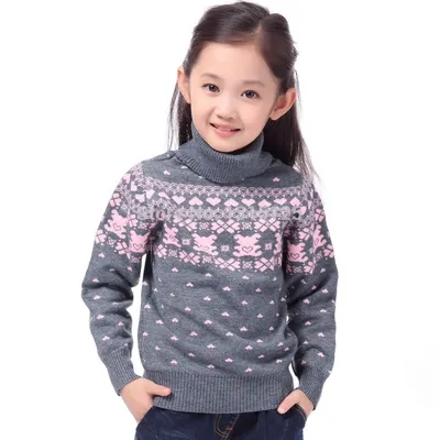 Winter Sweater For Girls Children's Wear Winter Sweater For Girls Children's Wear