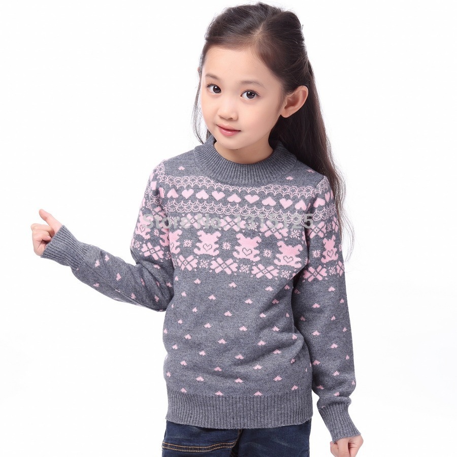 Winter Sweater For Girls Children's Wear Winter Sweater For Girls Children's Wear