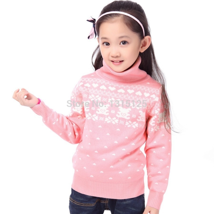 Winter Sweater For Girls Children's Wear Winter Sweater For Girls Children's Wear